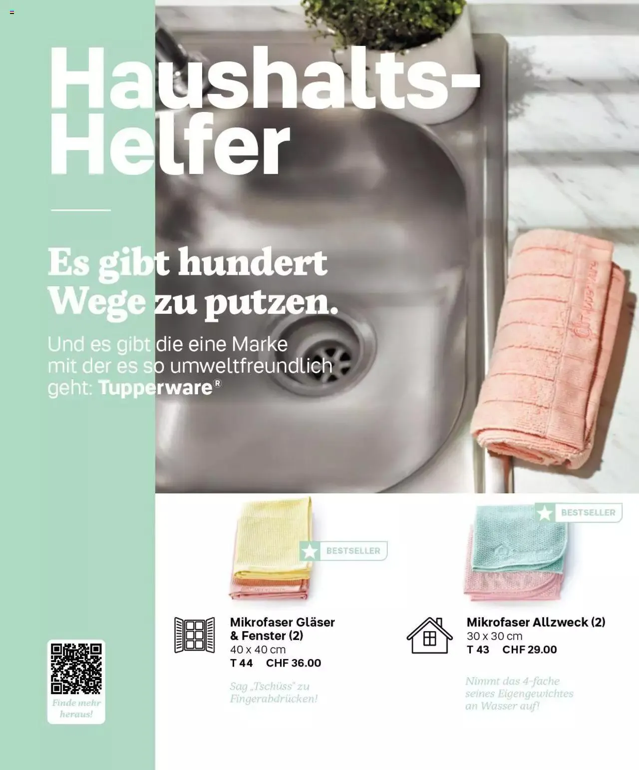 Tupperware - Herbst / Winter 2022-23 von 1. September bis 31. Dezember 2023 - Prospekt seite  64