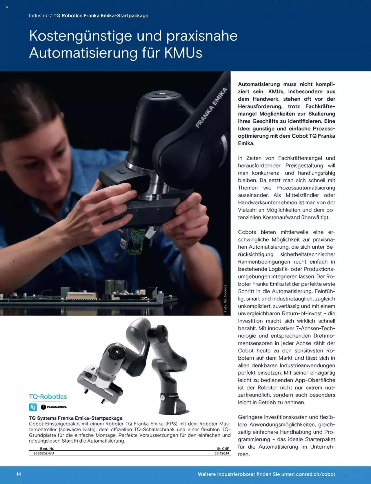 Conrad Innovation News von 24. Februar bis 31. Dezember 2023 - Prospekt seite 14