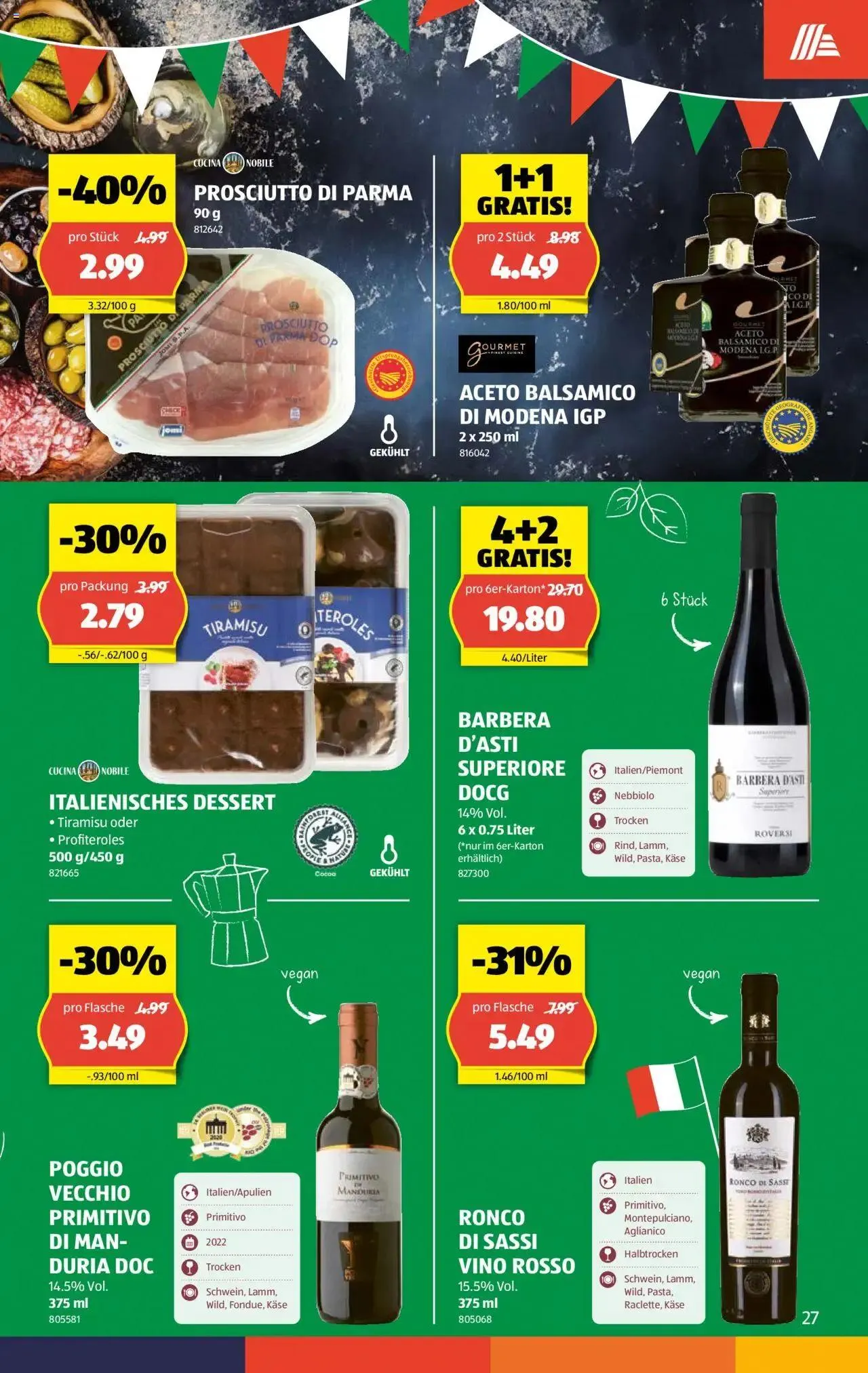 Aldi Aktionen von 11. Juli bis 17. Juli 2024 - Prospekt seite  27