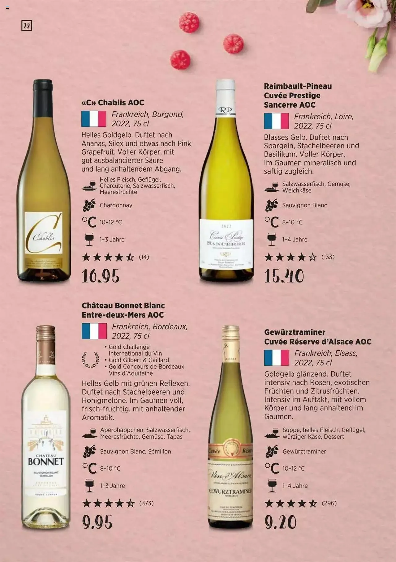 Denner Wine Guide 2023/2024 DE von 11. September bis 31. Dezember 2023 - Prospekt seite 21