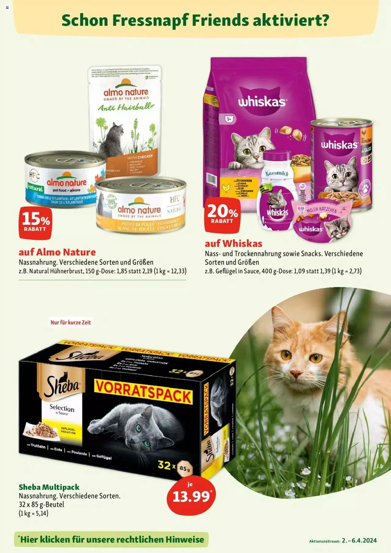 Fressnapf Leaflet von 2. April bis 6. April 2024 - Prospekt seite  10