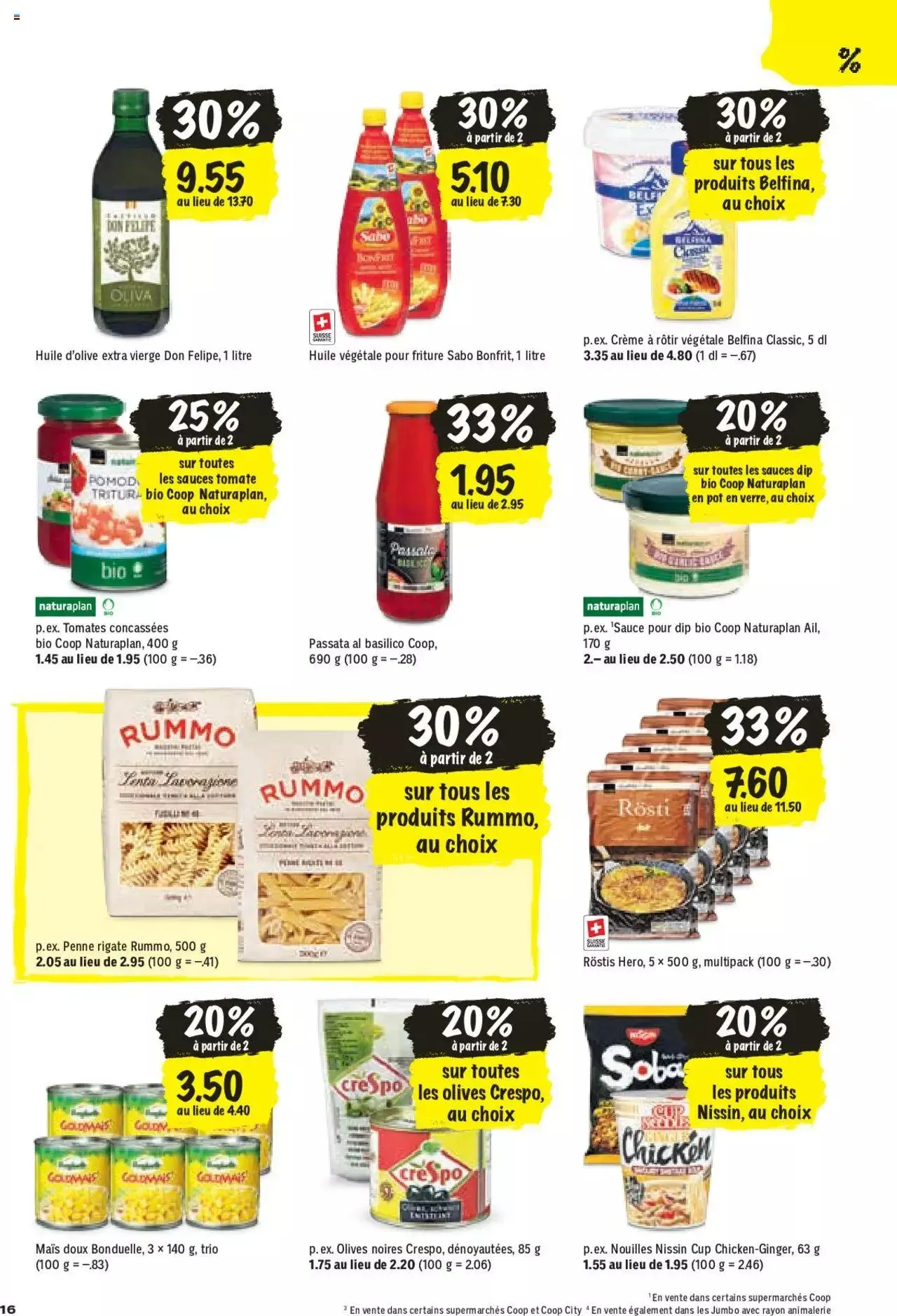 Coop - Les actions de la semaine von 5. Dezember bis 10. Dezember 2023 - Prospekt seite 16