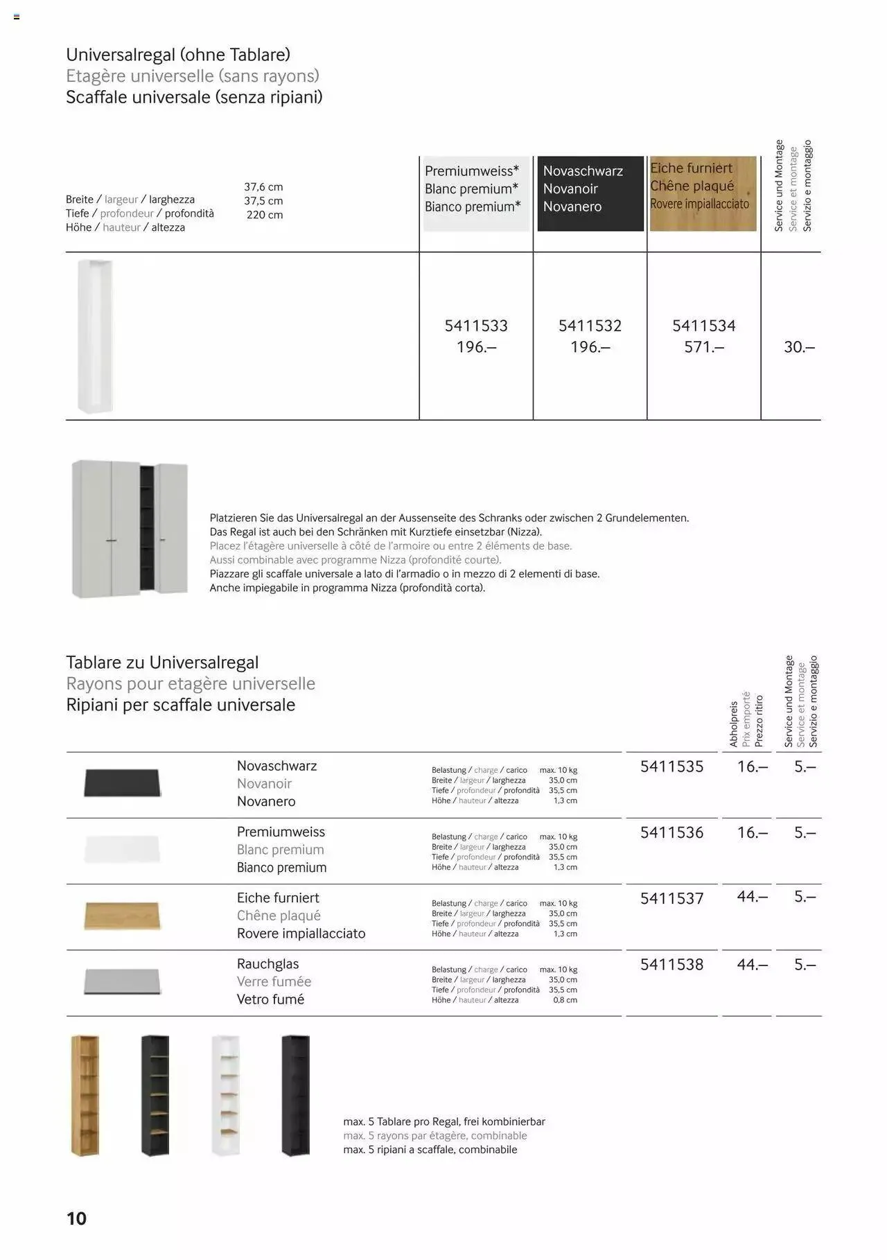 Pfister Aktionen Jutzler Katalog 2024 von 19. Dezember bis 31. Dezember 2024 - Prospekt seite  10