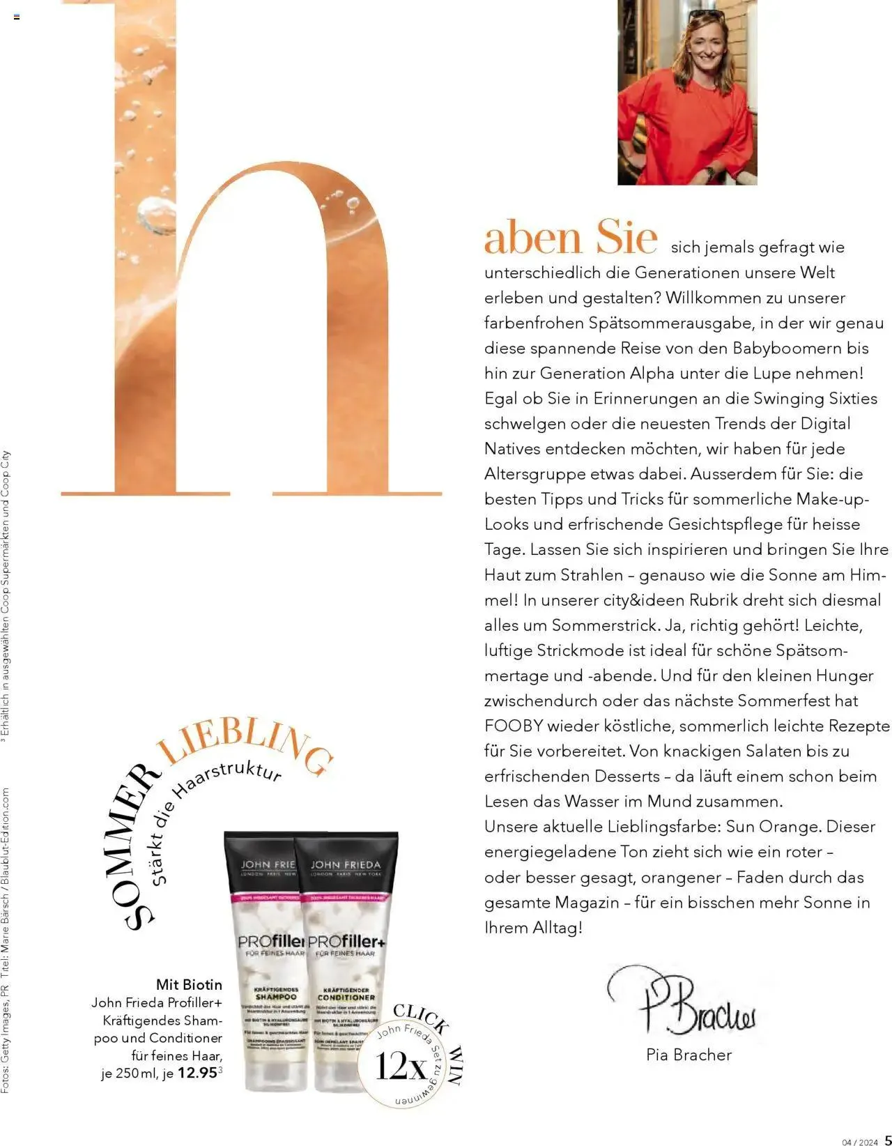 Coop City Aktionen Beauty & Life von 27. August bis 31. Dezember 2024 - Prospekt seite  5
