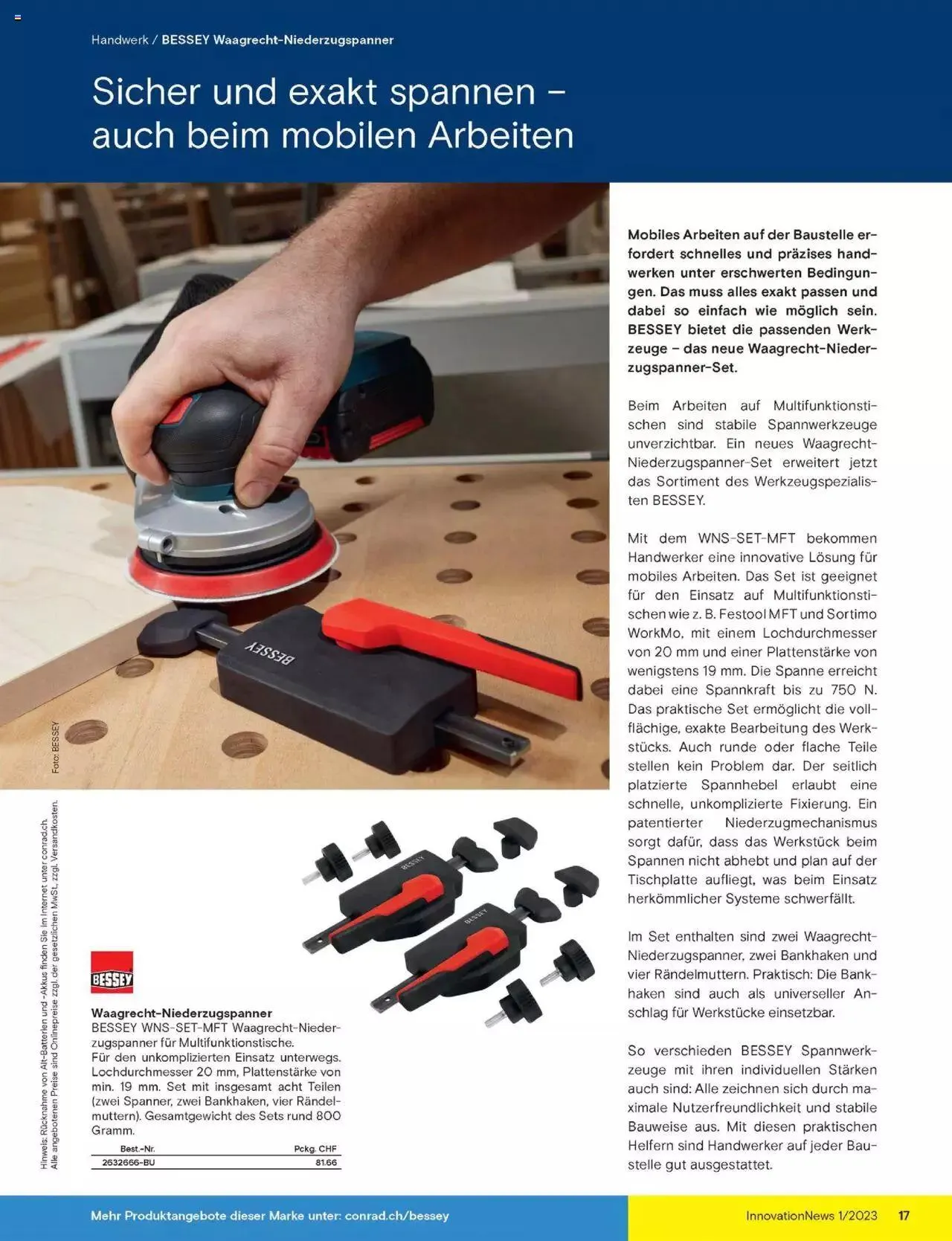 Conrad Innovation News von 24. Februar bis 31. Dezember 2023 - Prospekt seite 17