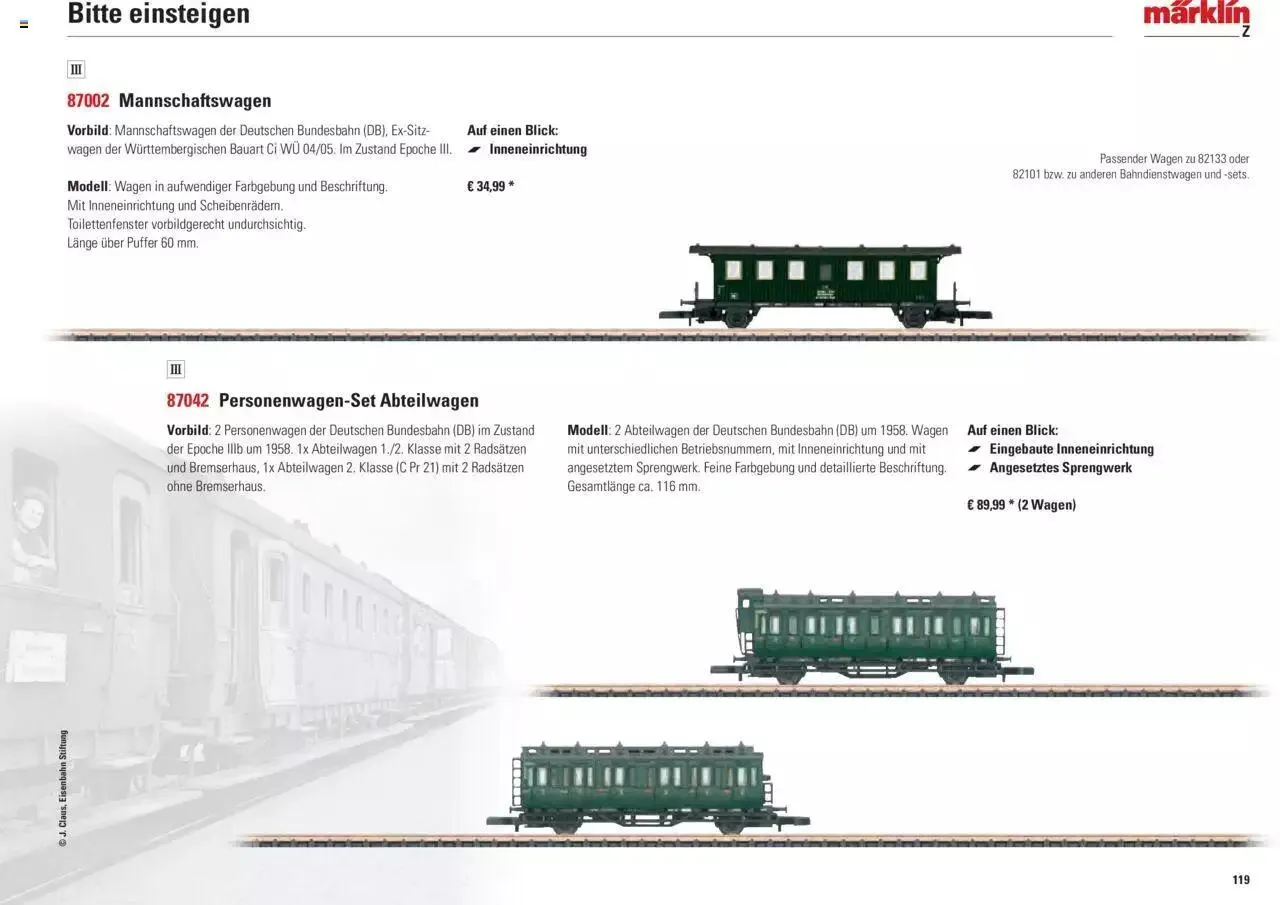 Conrad Märklin Neuheiten 2023 von 13. März bis 31. Dezember 2023 - Prospekt seite  121
