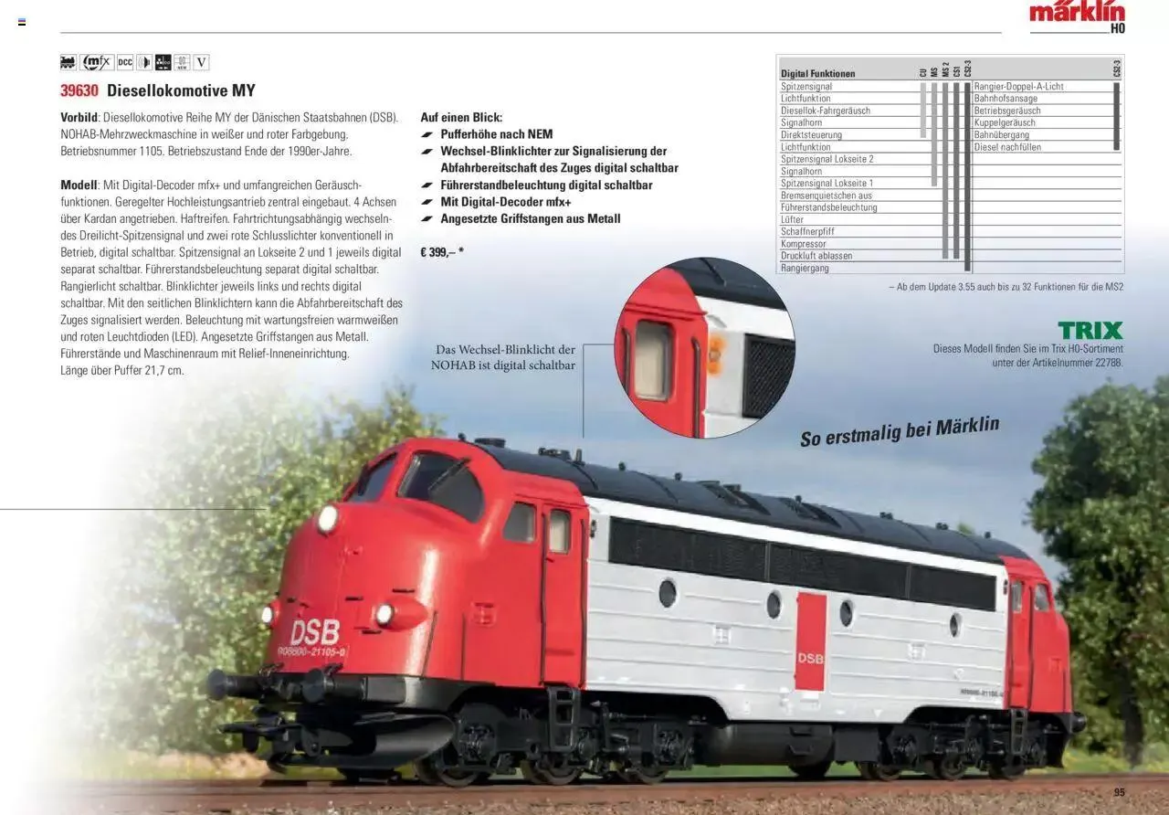 Conrad Märklin Neuheiten 2023 von 13. März bis 31. Dezember 2023 - Prospekt seite  97