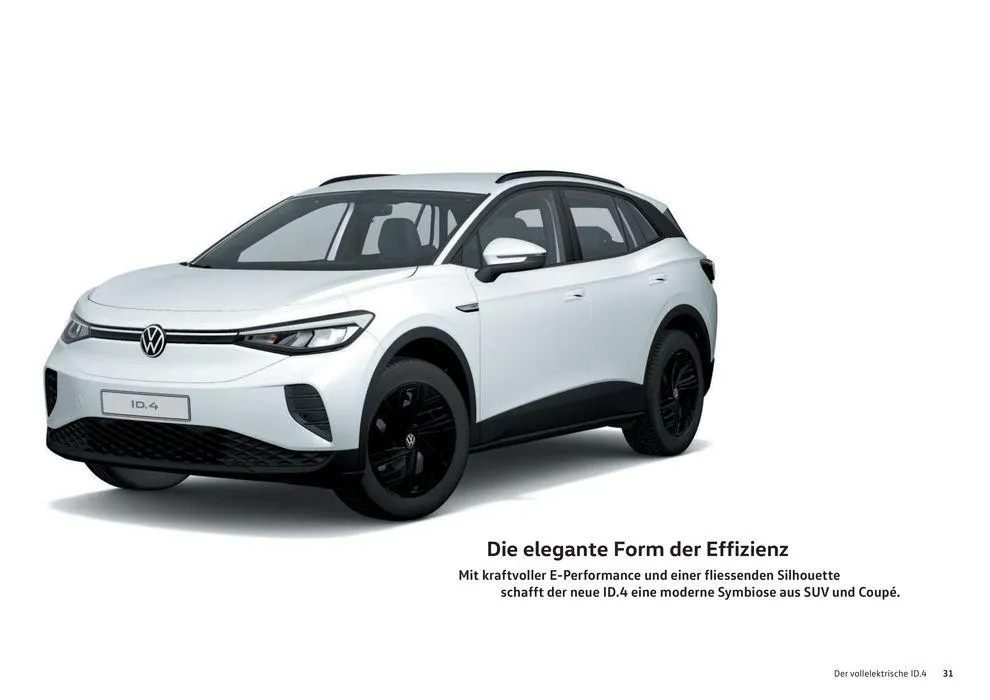 Der Neue ID.4 von 16. Januar bis 31. Dezember 2024 - Prospekt seite  31