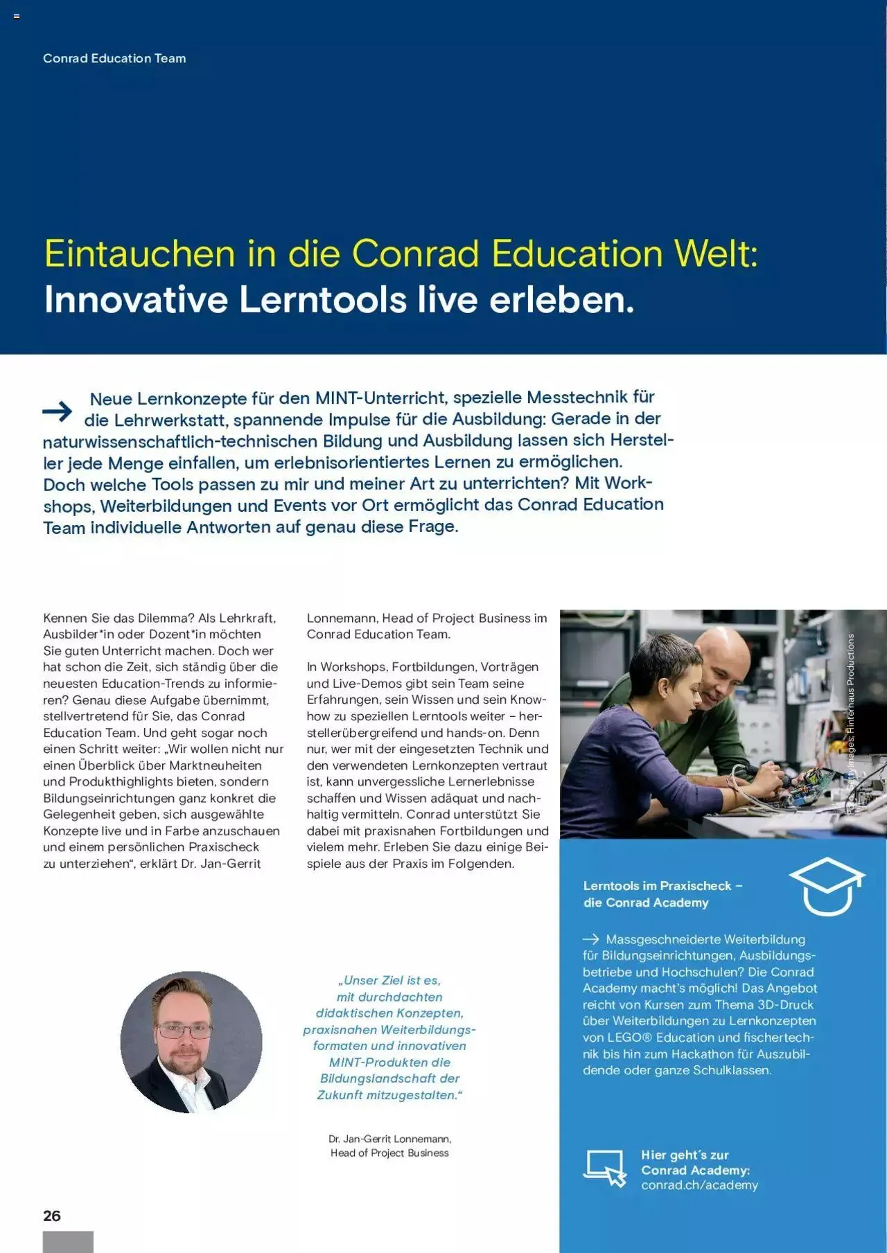 Conrad Aktionen Education von 17. Juni bis 9. Januar 2025 - Prospekt seite 28