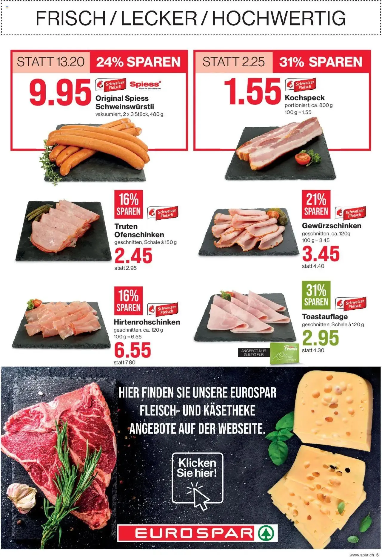 SPAR Aktionen von 5. September bis 11. September 2024 - Prospekt seite 5