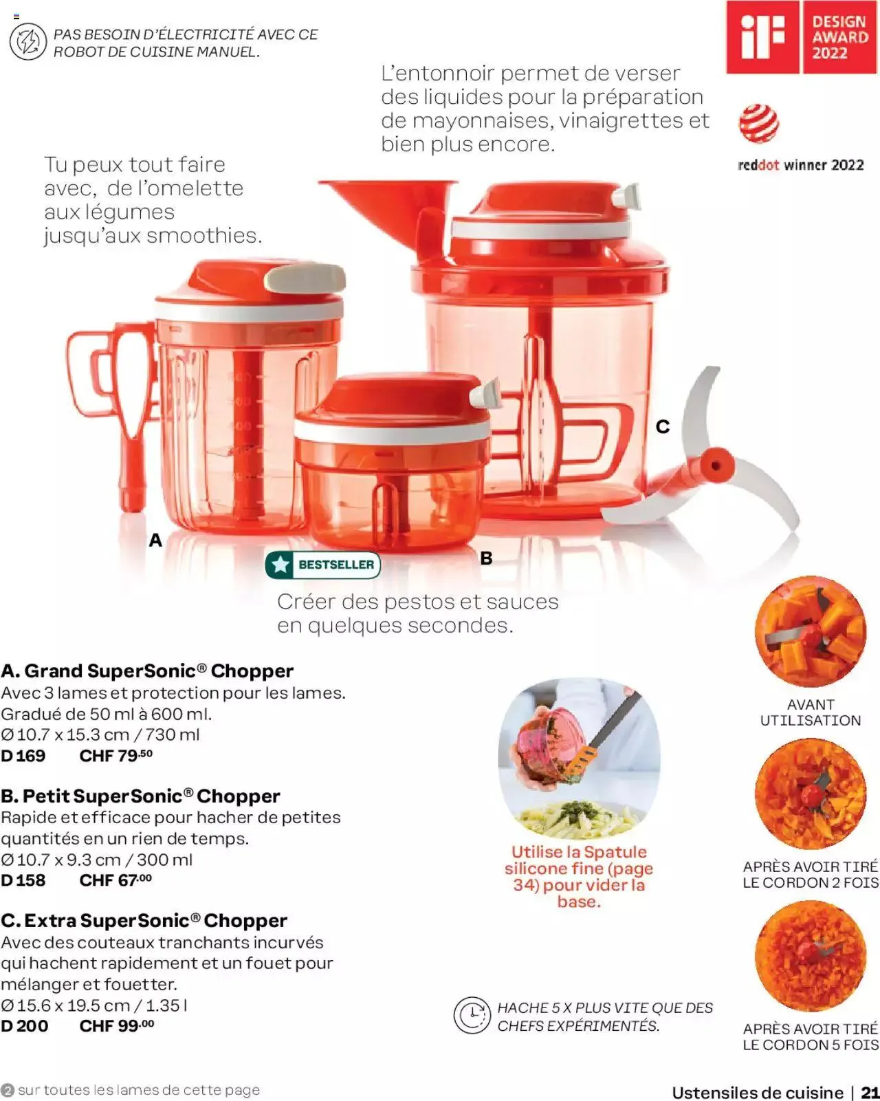 Tupperware Aktionen Frühling / Sommer 2024 von 5. März bis 31. Dezember 2024 - Prospekt seite  21