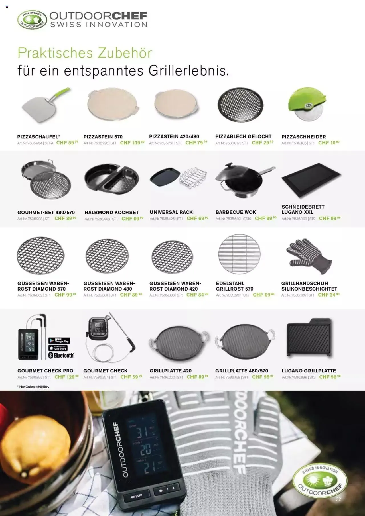 DO IT+GARDEN MIGROS - Grill von 13. Februar bis 31. Dezember 2023 - Prospekt seite  32