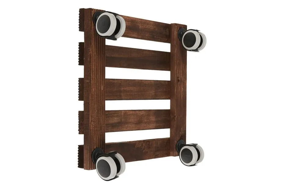 Wagner Pflanzenroller Country Soft Kiefer | 28 × 28 cm | Max. 100 kg