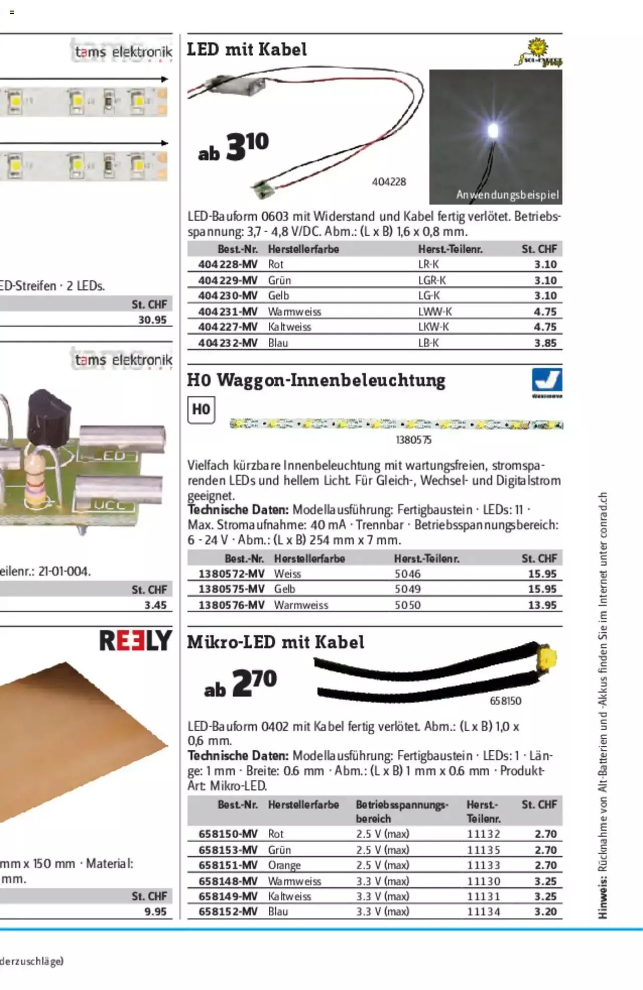 Conrad - Modellbahn Katalog 2022/23 von 5. September bis 31. Dezember 2023 - Prospekt seite  516