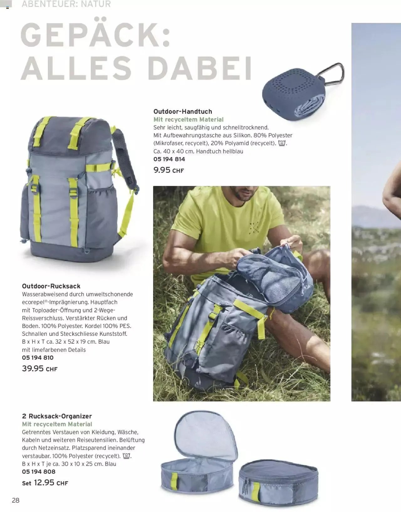 Tchibo Aktionen von 22. April bis 31. Dezember 2024 - Prospekt seite  28