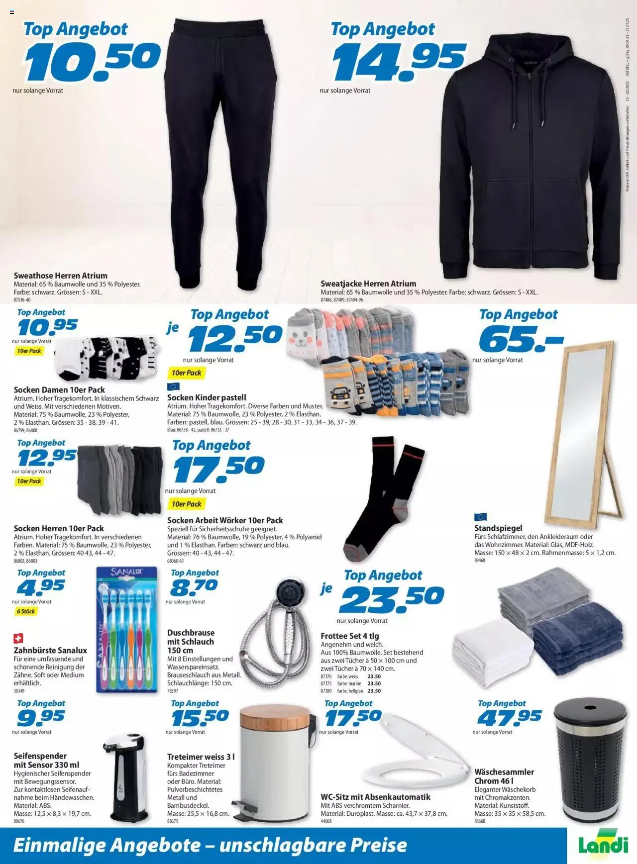Landi - Aktueller Prospekt von 2. Januar bis 31. Dezember 2023 - Prospekt seite  18