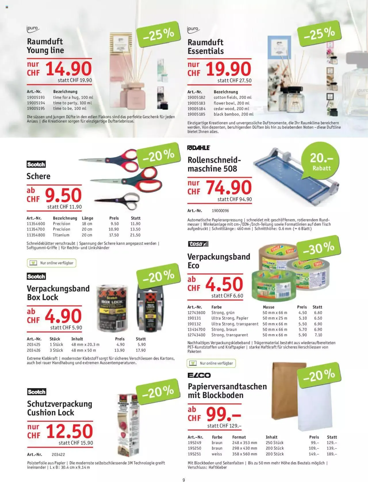 Office World Aktionen von 30. November bis 27. Dezember 2023 - Prospekt seite 9