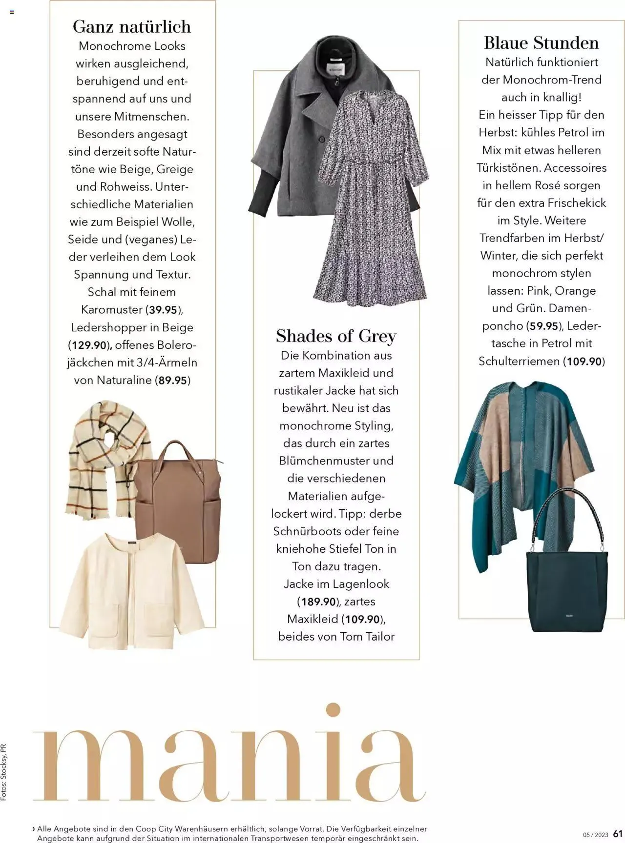 Coop City Aktionen von 12. September bis 31. Dezember 2023 - Prospekt seite  61