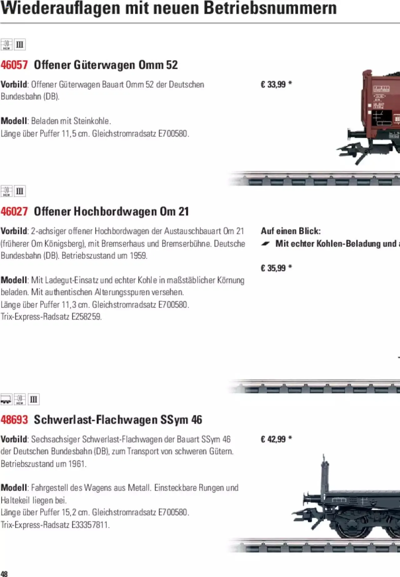 Conrad - Märklin Neuheiten 2022 von 28. März bis 31. Dezember 2023 - Prospekt seite  99