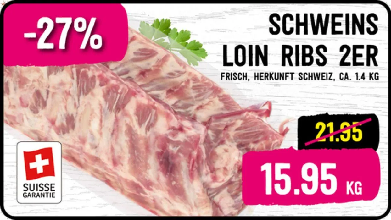 Fleisch Discount reklamblad von 20. September bis 4. Oktober 2024 - Prospekt seite  1