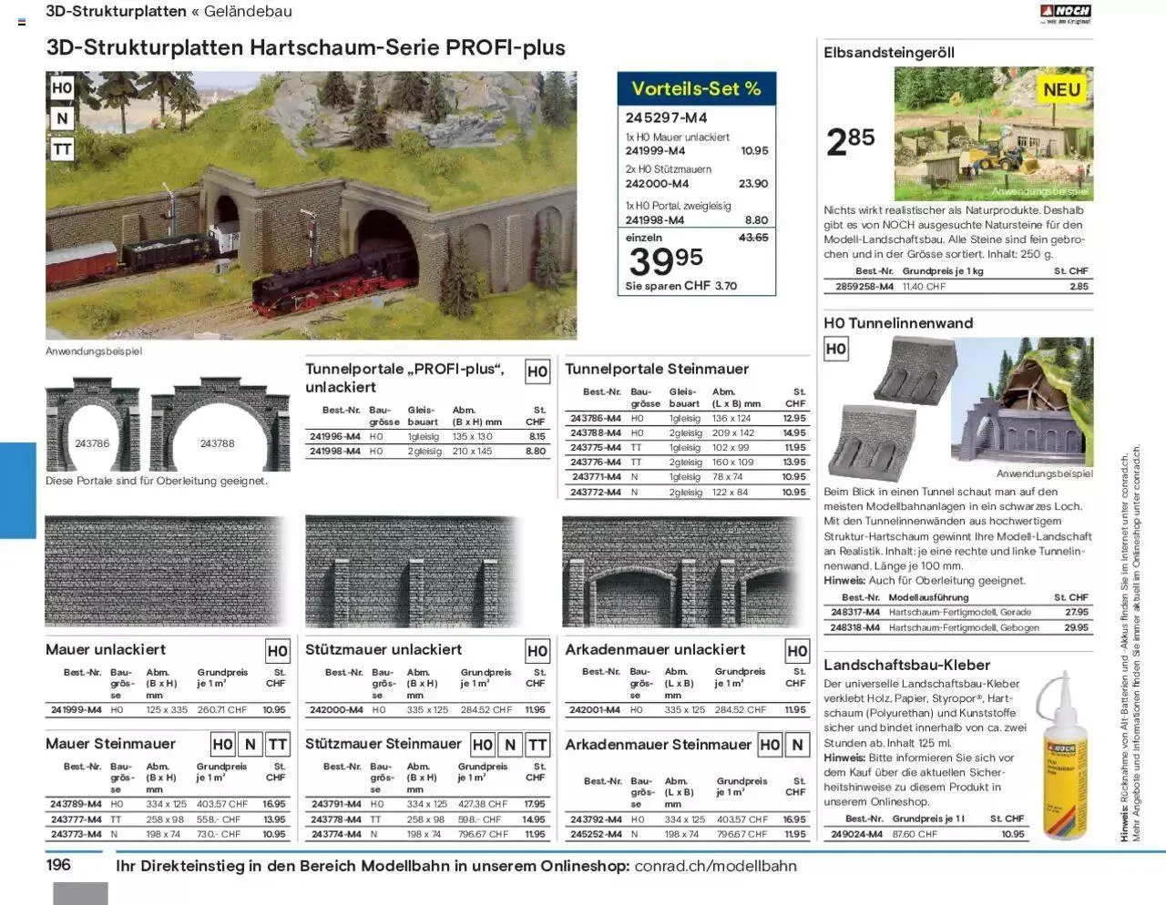 Conrad Modellbahn Katalog 2023/24 von 5. September bis 31. Dezember 2023 - Prospekt seite  198