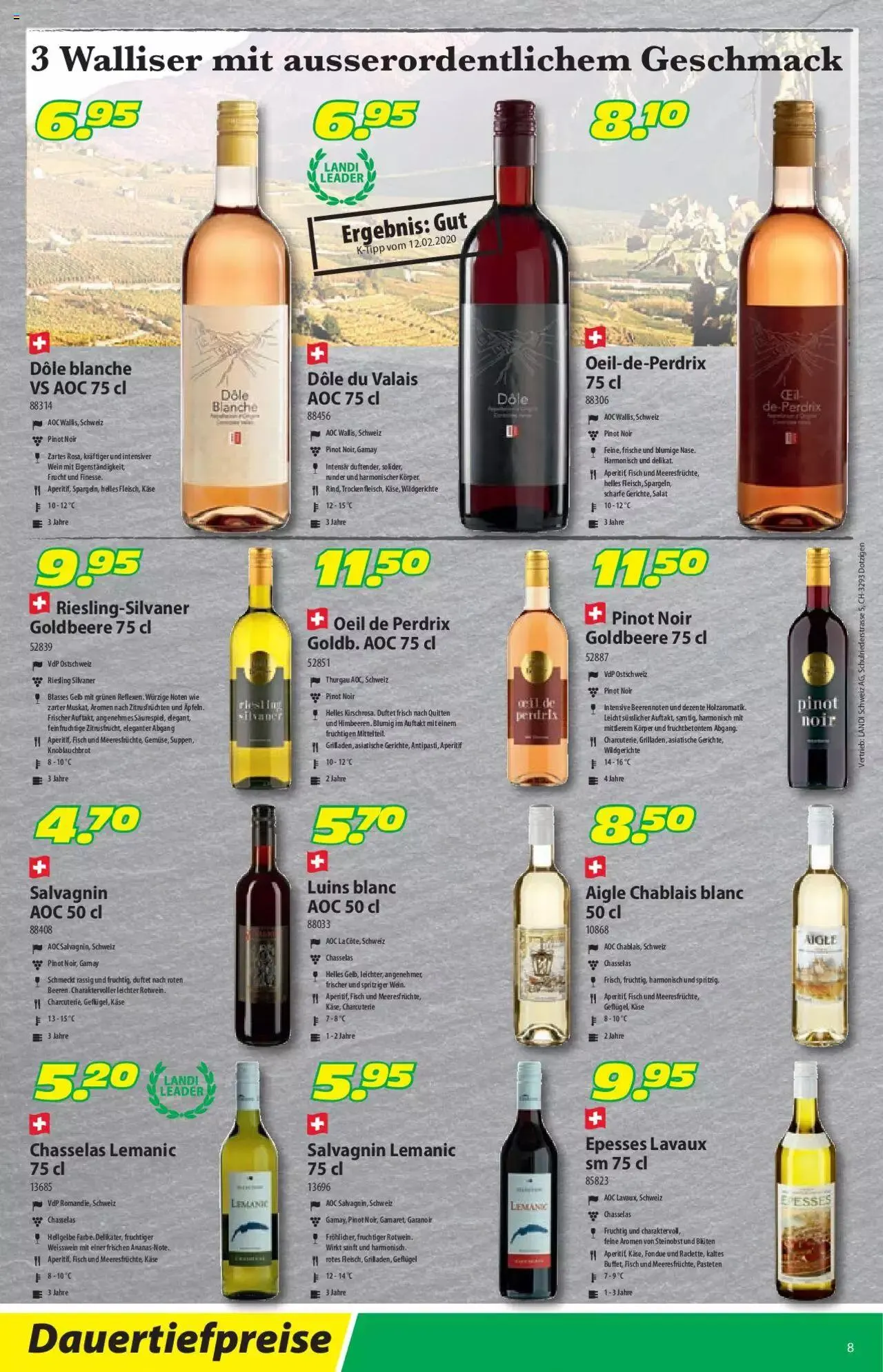 Landi - Aktueller Prospekt von 20. Februar bis 31. Dezember 2023 - Prospekt seite 8