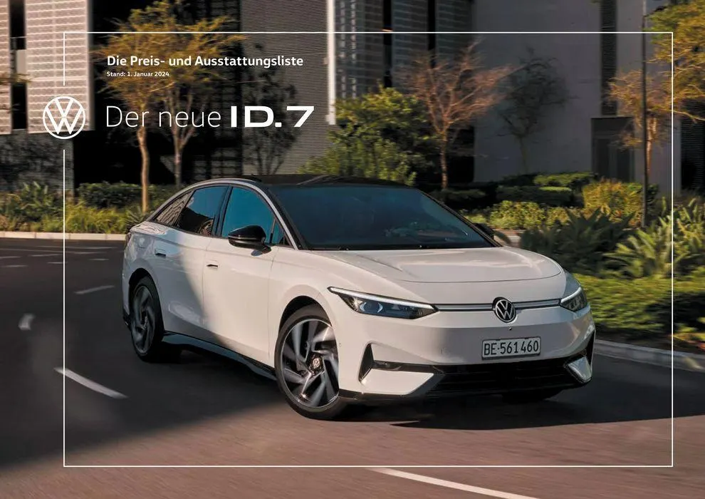 Der Neue ID.7 von 16. Januar bis 31. Dezember 2024 - Prospekt seite  1
