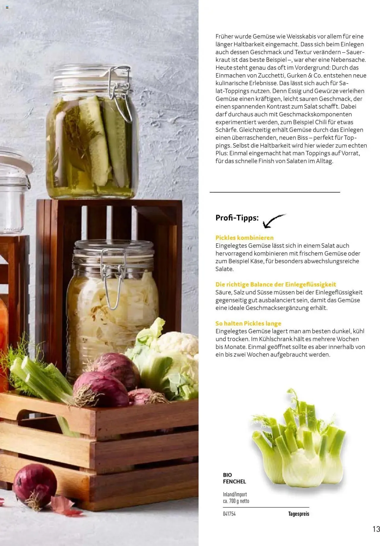 Prodega Aktionen Cook Magazin 10/24 | Buntes Grün von 14. Oktober bis 21. Dezember 2024 - Prospekt seite  13