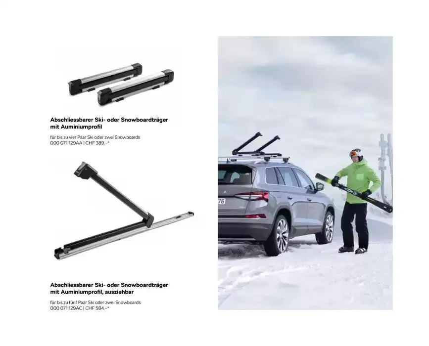 Prospekt Original Zubehör ® - Kodiaq von 24. Oktober bis 7. November 2024 - Prospekt seite  35