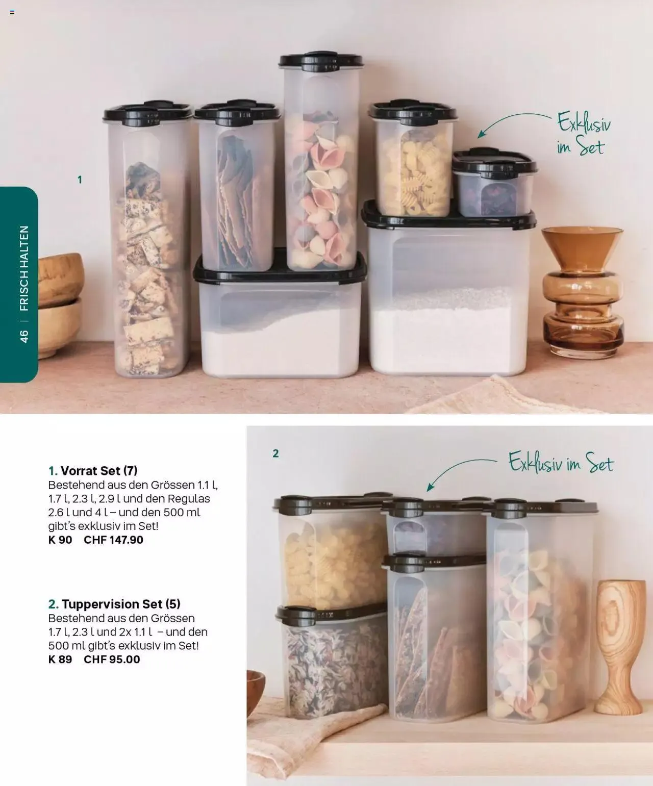 Tupperware - Herbst / Winter 2022-23 von 1. September bis 31. Dezember 2023 - Prospekt seite  46