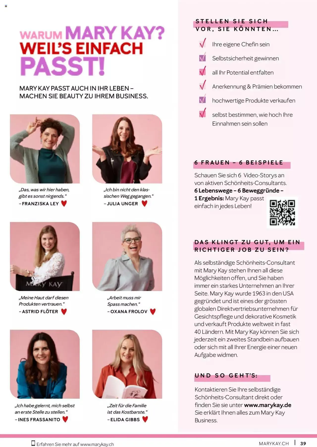 Mary Kay - Aktueller Prospekt von 17. Oktober bis 31. Dezember 2023 - Prospekt seite  39