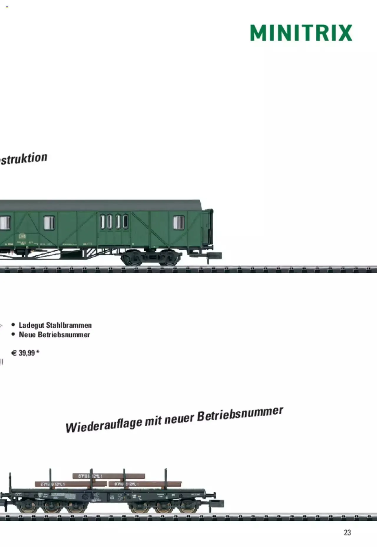 Conrad - TRIX H0 Neuheiten 2022 von 28. März bis 31. Dezember 2023 - Prospekt seite  50