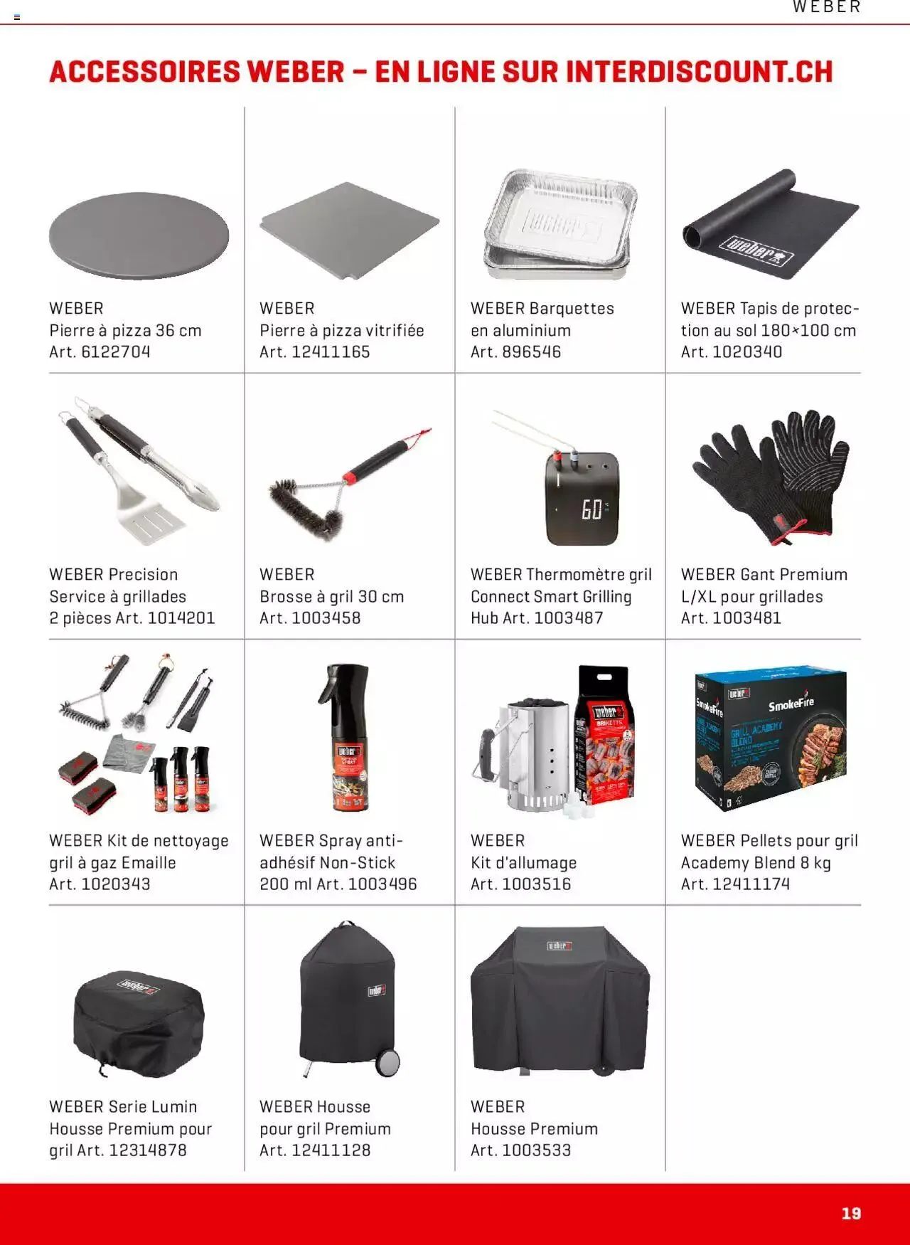 Interdiscount Prospectus Grill von 13. März bis 31. Dezember 2023 - Prospekt seite 19