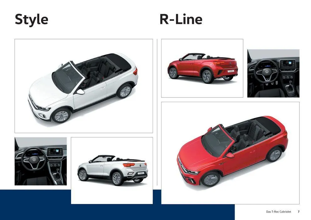 Der T-Roc Cabriolet von 16. Januar bis 31. Dezember 2024 - Prospekt seite  7