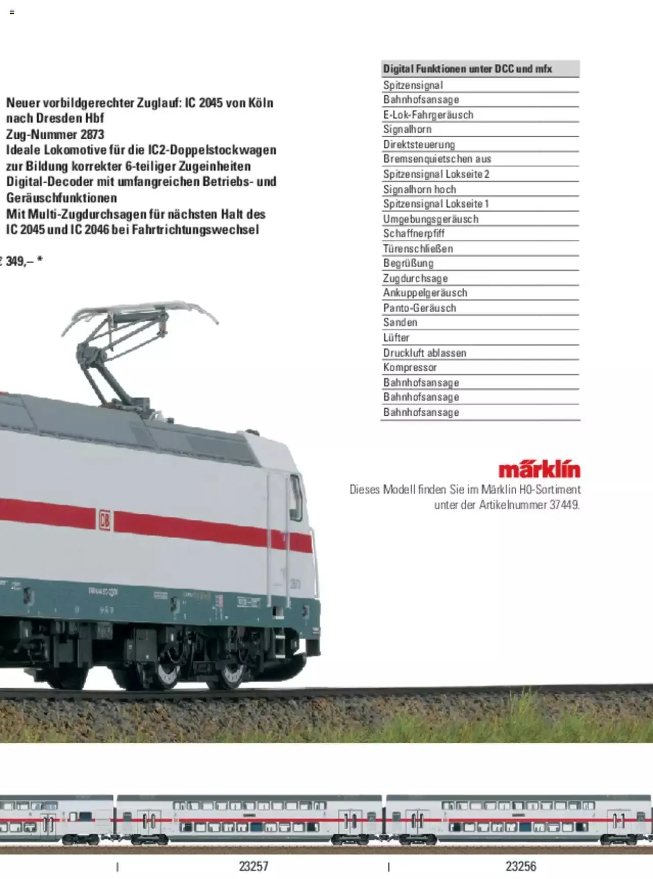 Conrad - TRIX H0 Neuheiten 2022 von 28. März bis 31. Dezember 2023 - Prospekt seite  196