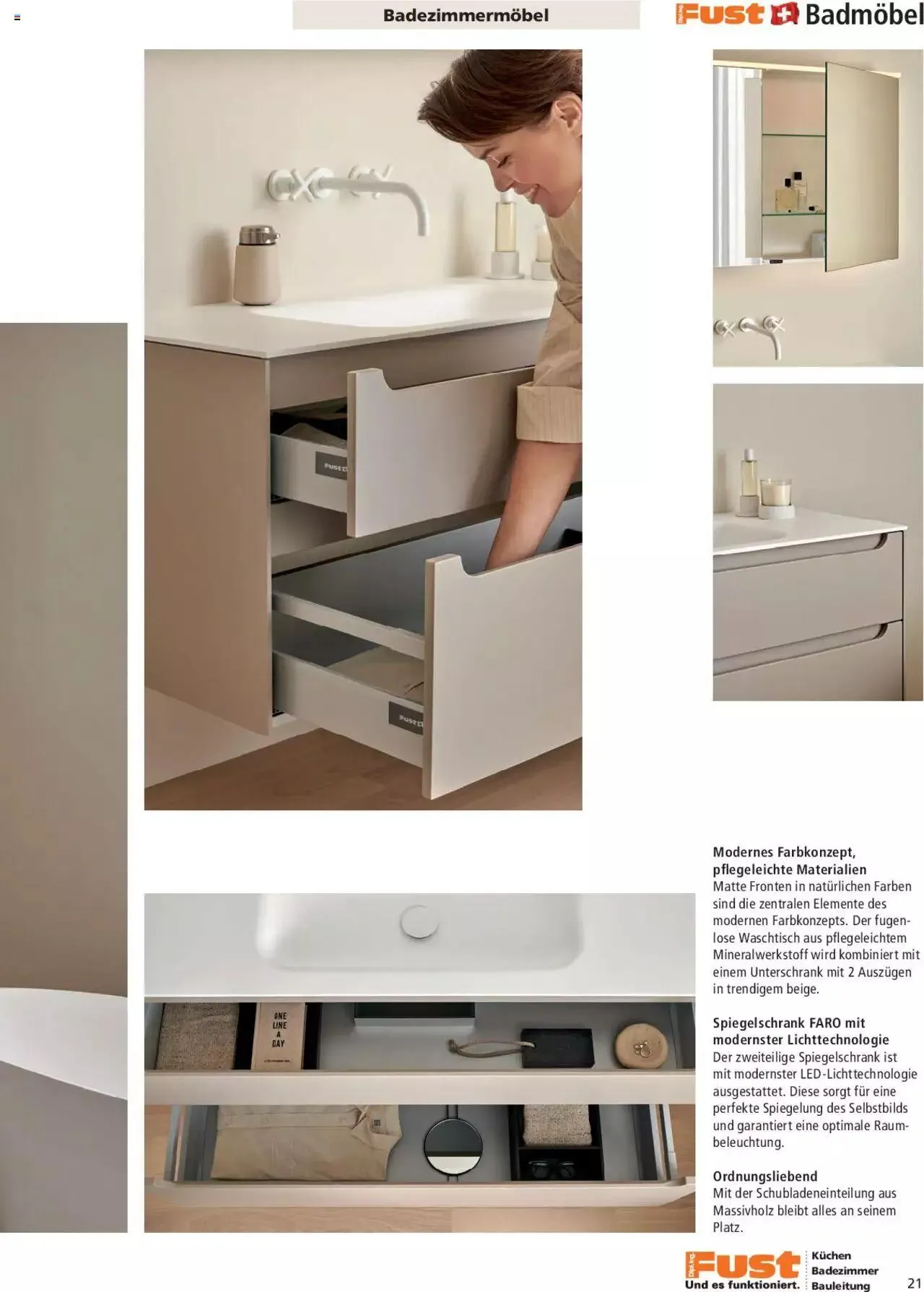 Fust Aktionen Badezimmermagazin von 17. April bis 31. Dezember 2024 - Prospekt seite  21