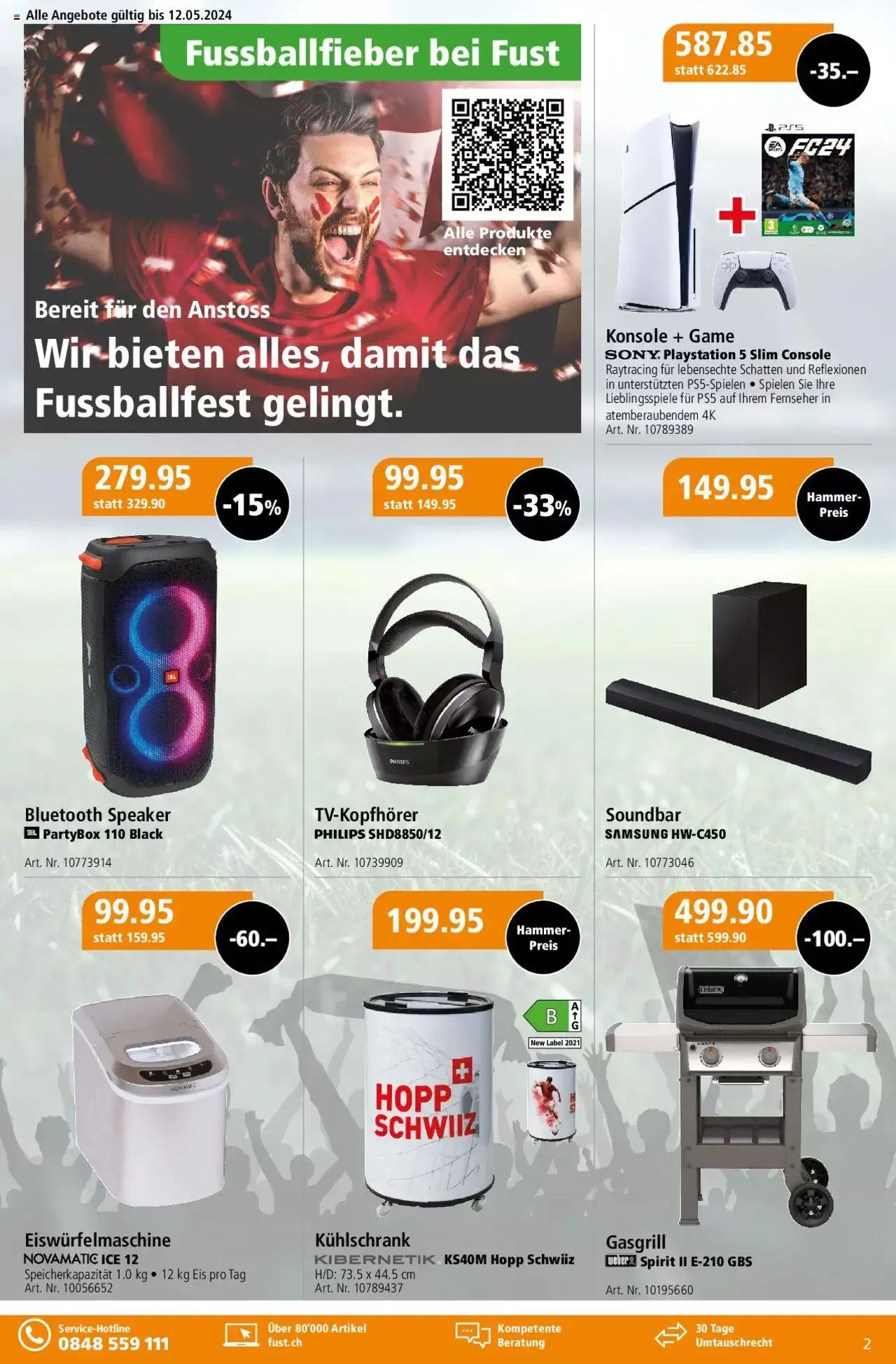 Fust Aktionen von 29. April bis 26. Mai 2024 - Prospekt seite  2