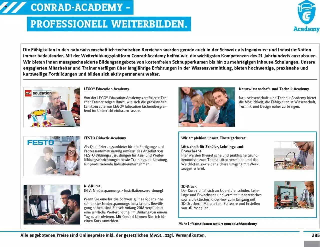 Conrad - Modellbahn 2021/22 von 1. Januar bis 31. Dezember 2023 - Prospekt seite  287