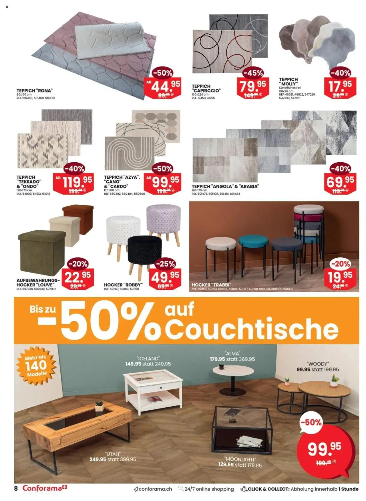 Conforama Aktionen von 8. Oktober bis 28. Oktober 2024 - Prospekt seite  8