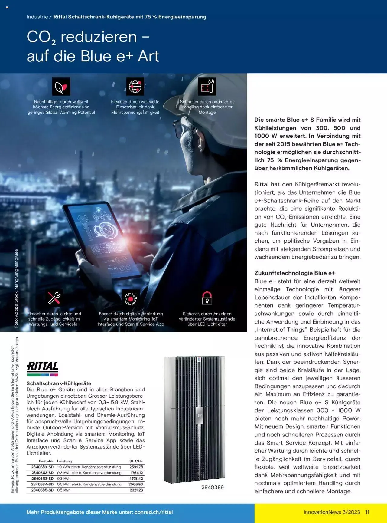 Conrad Innovation-News von 18. Juli bis 31. Dezember 2023 - Prospekt seite 11