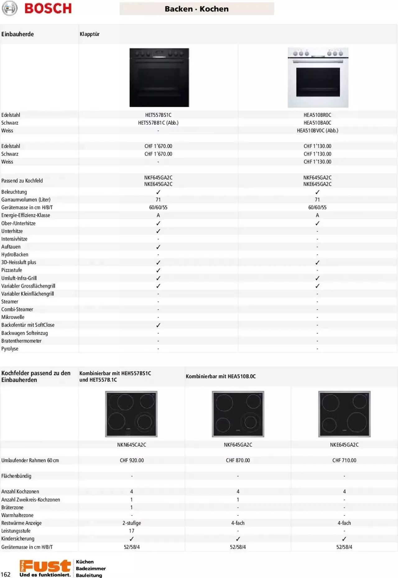 Fust - Küchenmagazin - Riesenauswahl von 22. Februar bis 31. Dezember 2023 - Prospekt seite 162