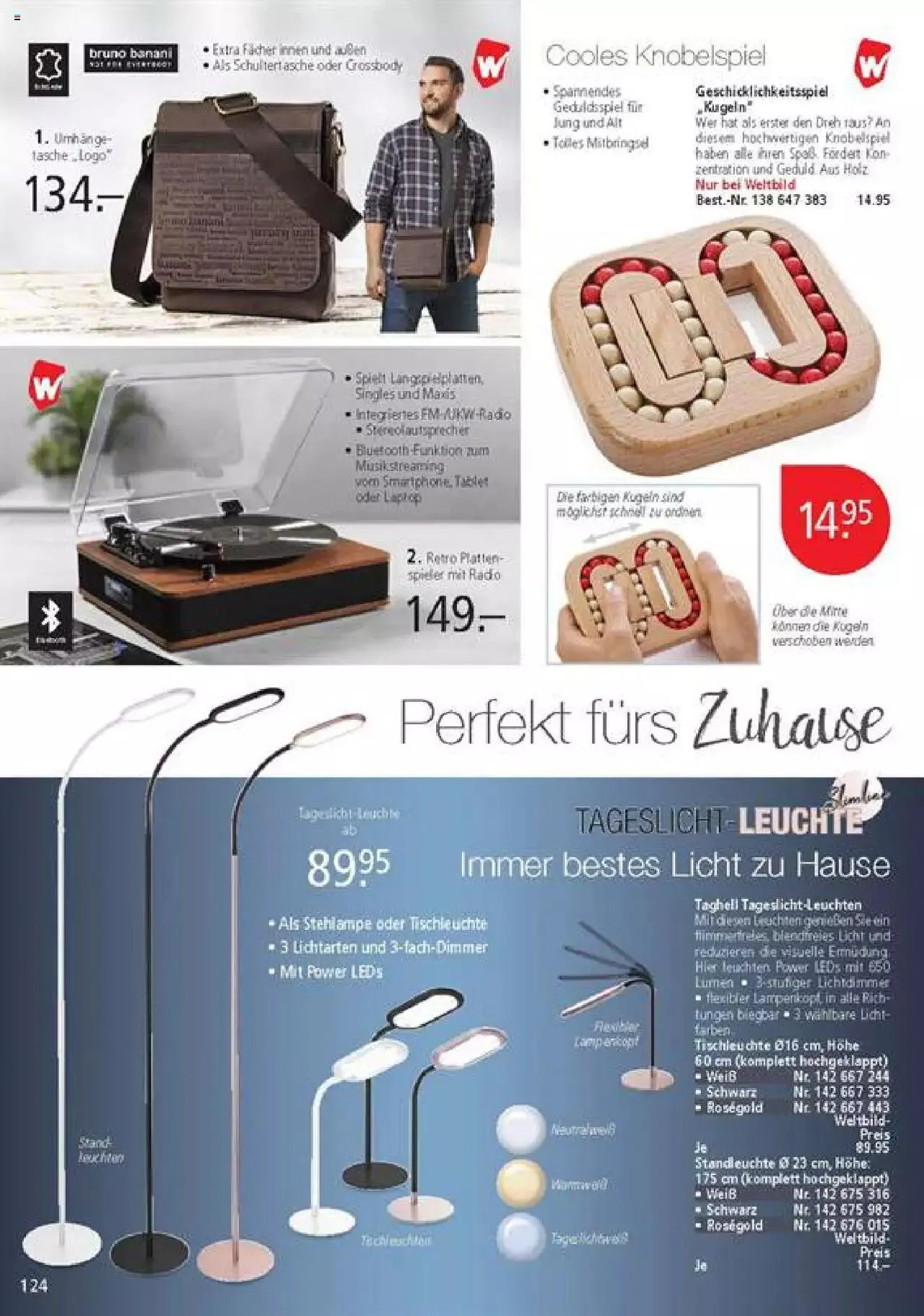 Weltbild - Aktueller Prospekt von 27. Januar bis 31. Dezember 2023 - Prospekt seite  124