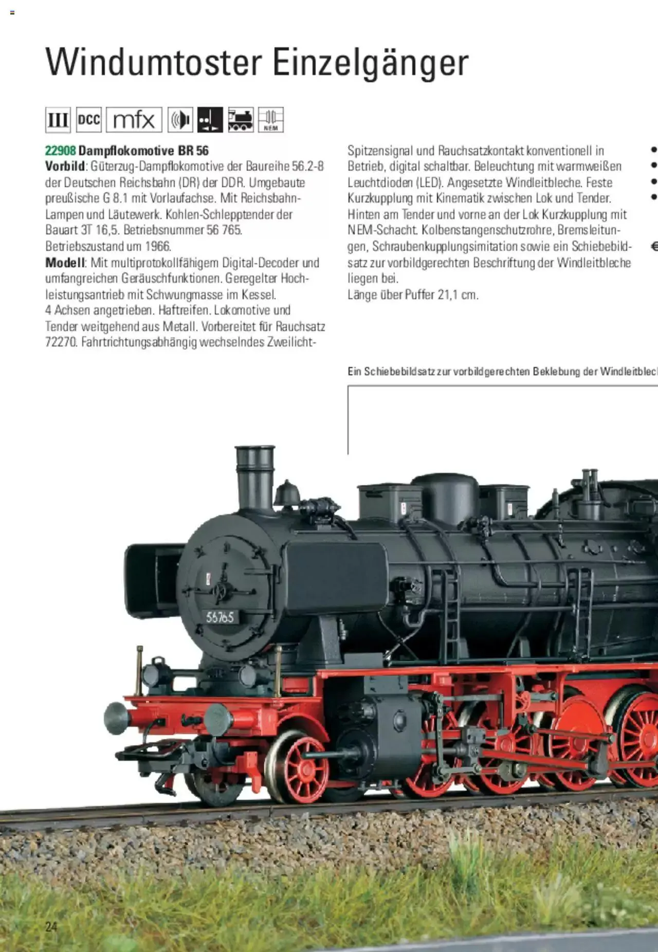 Conrad - TRIX H0 Neuheiten 2022 von 28. März bis 31. Dezember 2023 - Prospekt seite  155