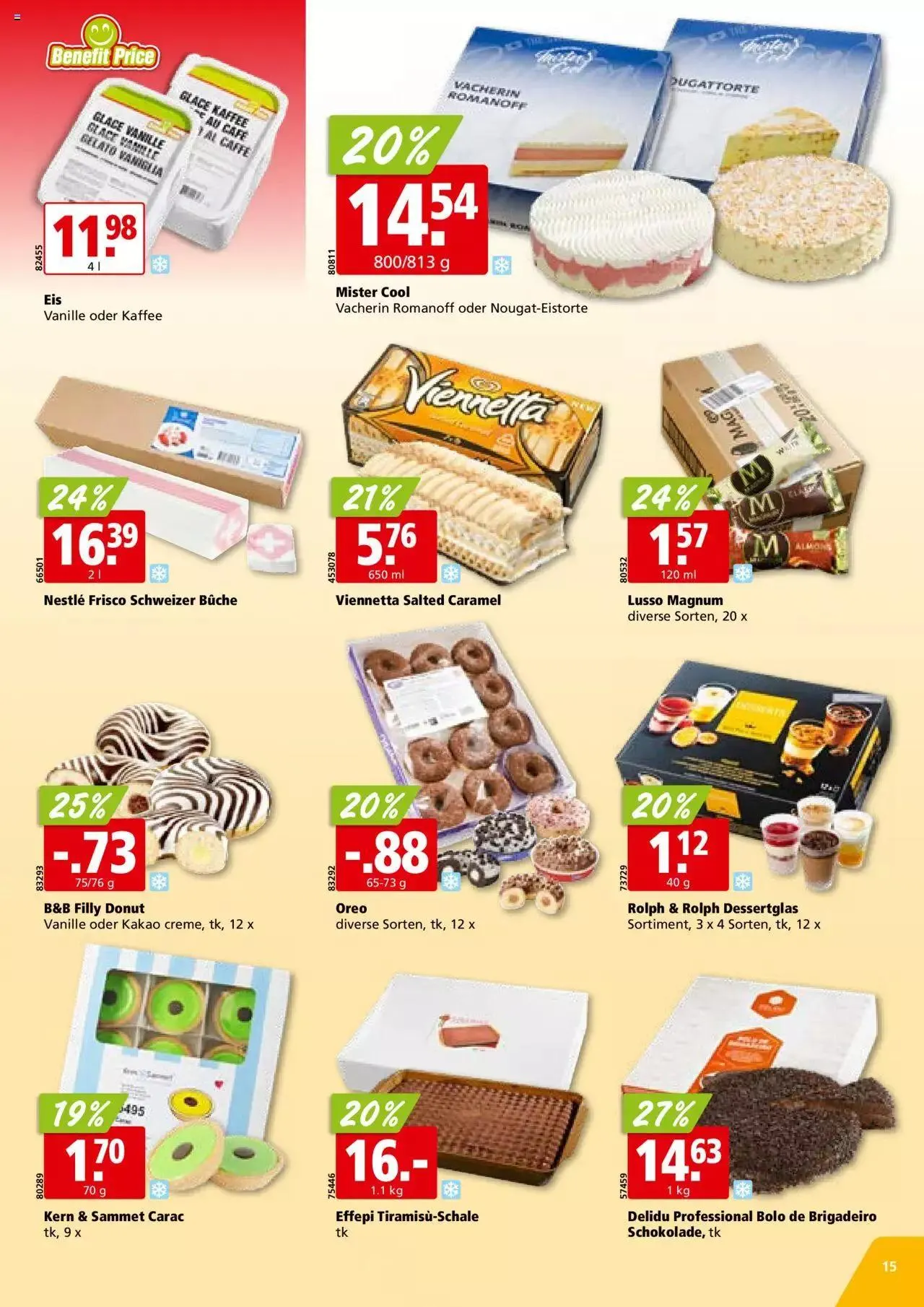 Aligro Aktionen - Chavannes, Matran, Genf, Sitten von 4. Dezember bis 9. Dezember 2023 - Prospekt seite  15