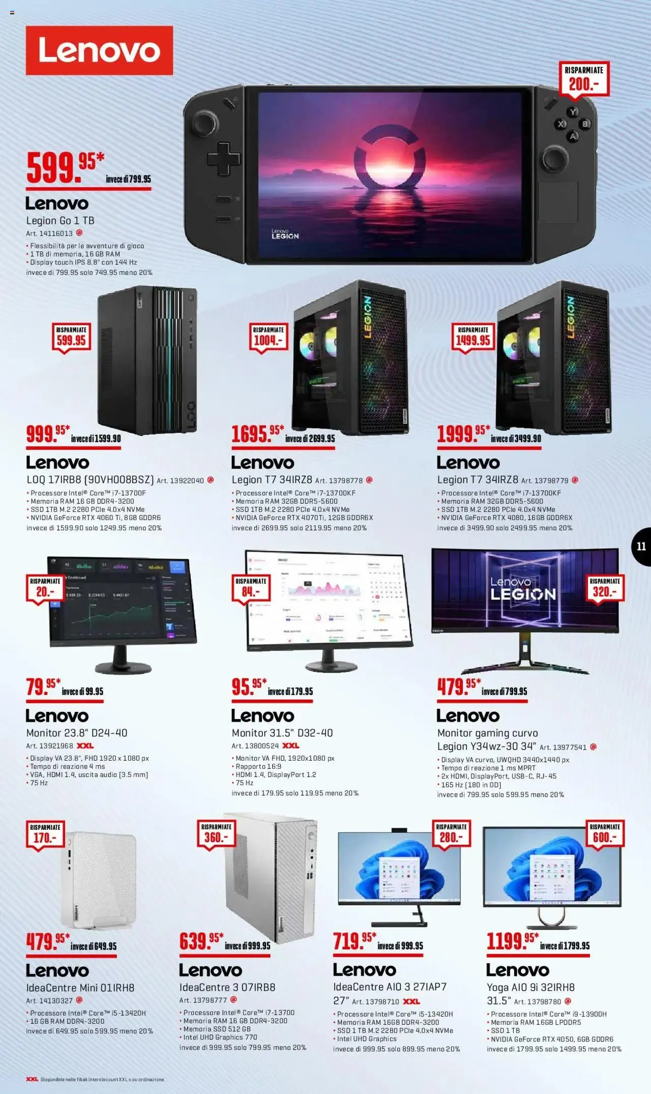 Interdiscount Prospetto von 2. September bis 22. September 2024 - Prospekt seite  11