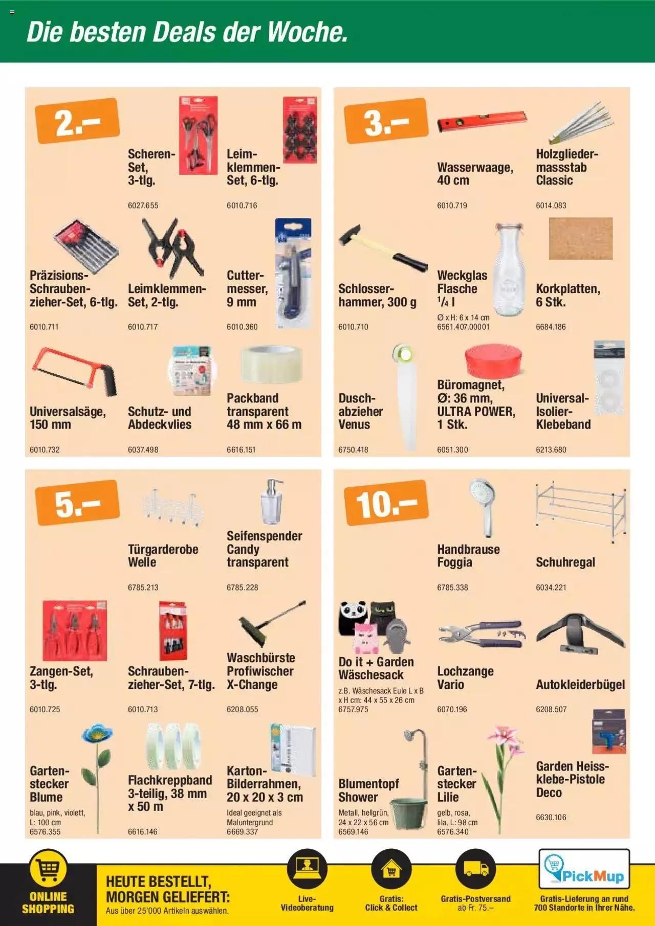 DO IT+GARDEN MIGROS Aktionen von 8. August bis 21. August 2023 - Prospekt seite  11