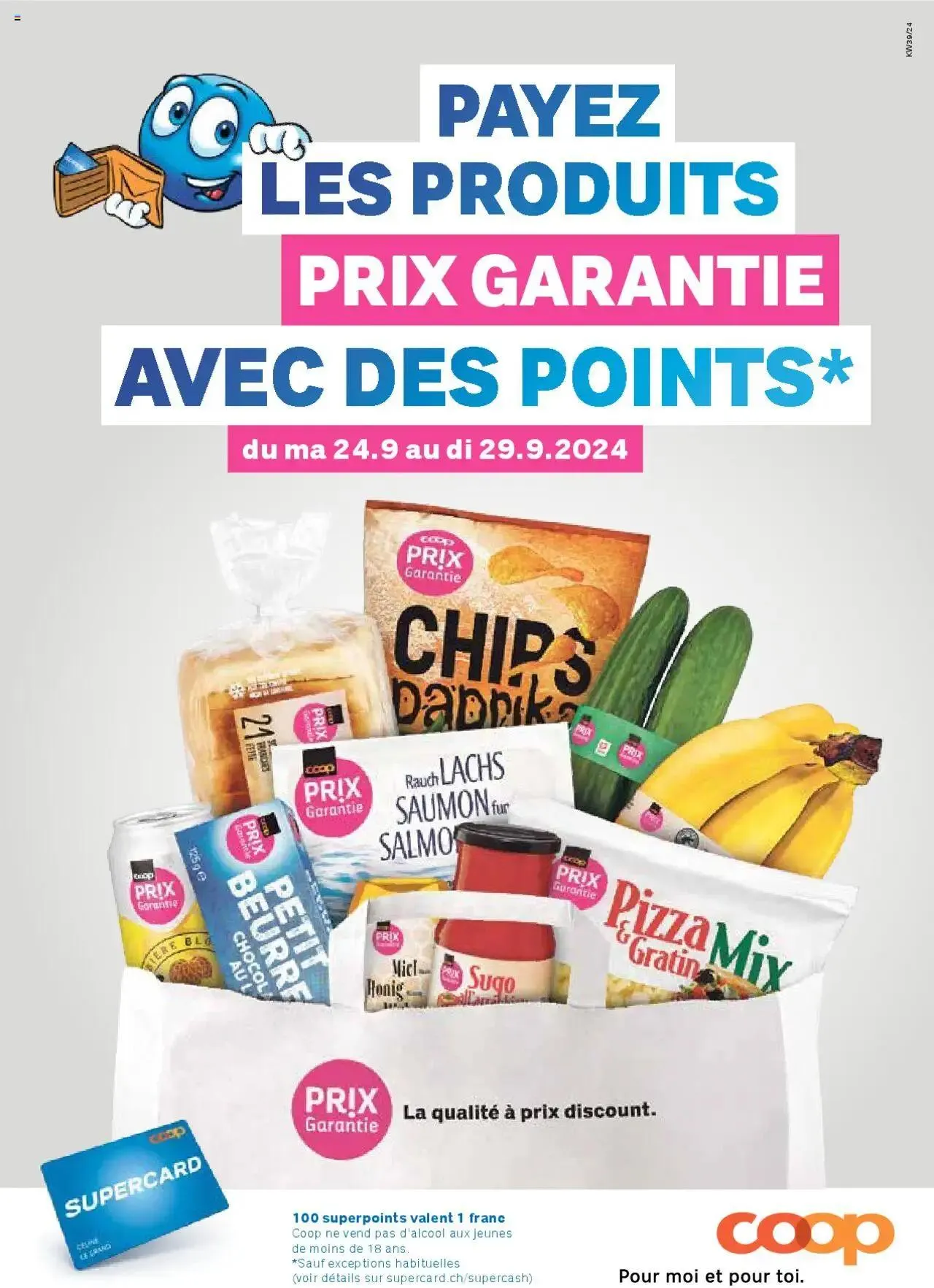 Coop - Les actions de la semaine von 24. September bis 29. September 2024 - Prospekt seite  17