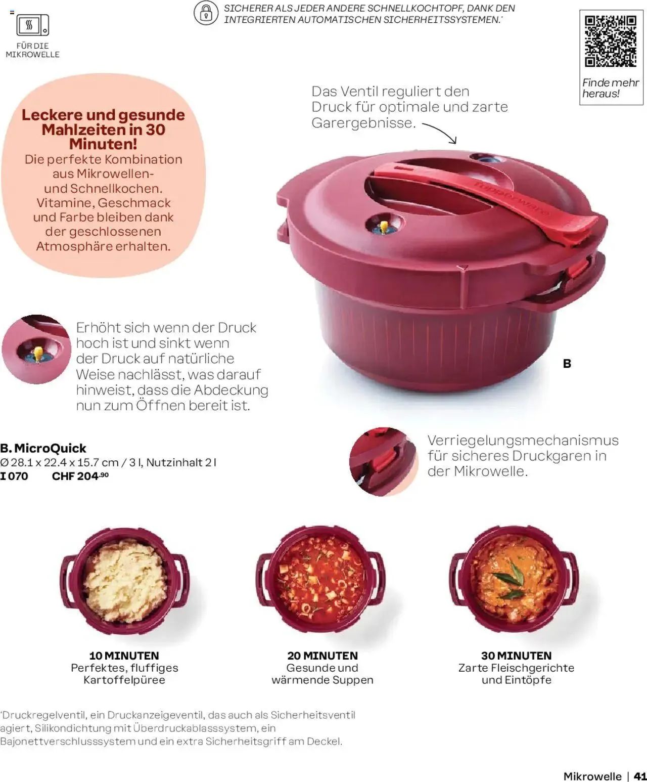 Tupperware Aktionen Herbst / Winter 2024/25 von 2. September bis 31. Dezember 2024 - Prospekt seite  41