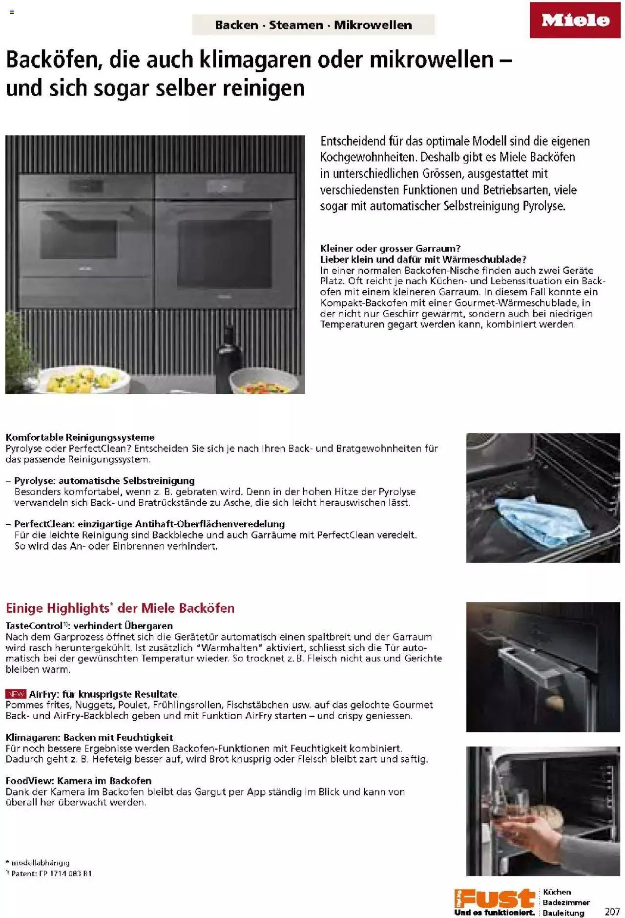 Fust Küchen- und Badezimmerprospekt von 4. März bis 31. Dezember 2024 - Prospekt seite  207