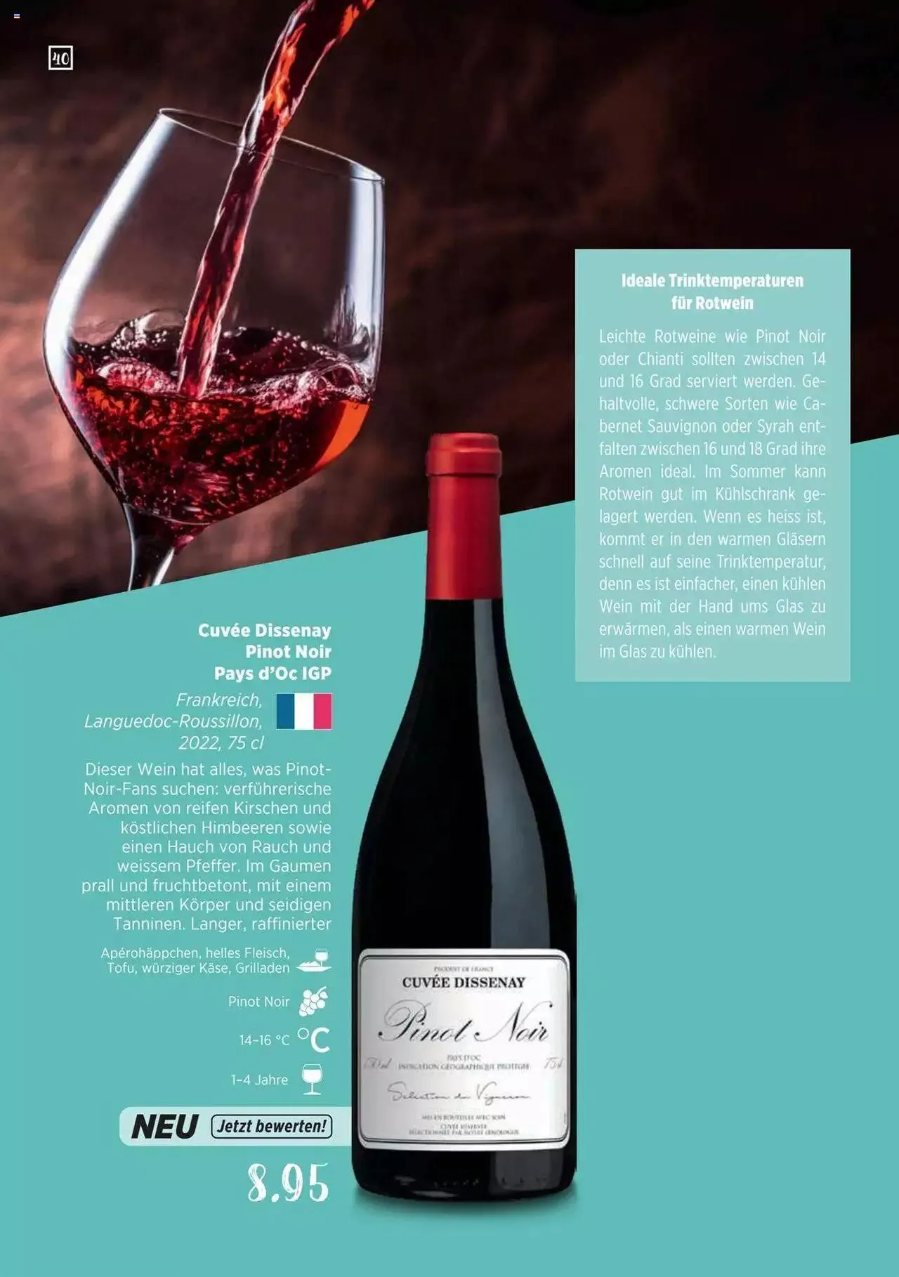 Denner Wine Guide 2023/2024 DE von 11. September bis 31. Dezember 2023 - Prospekt seite  39